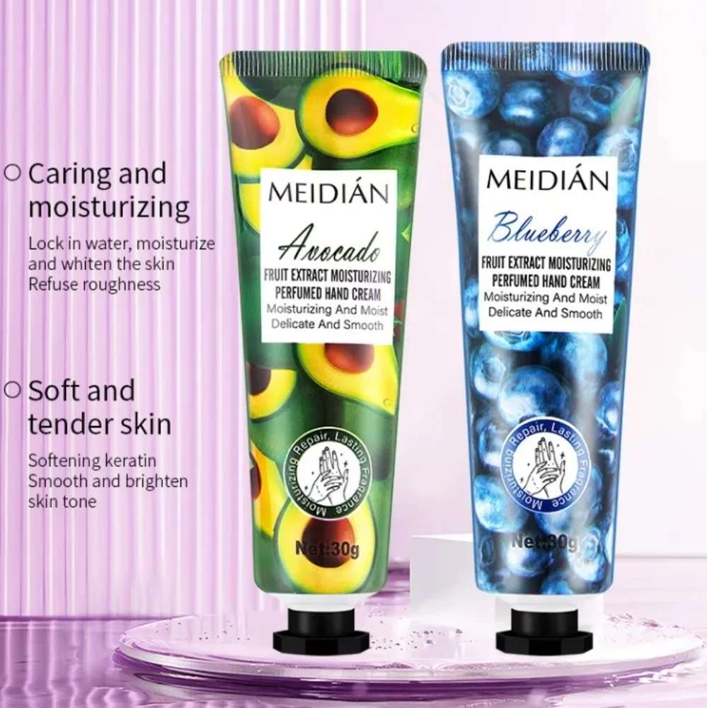 🆕LAST SET🌹FRUIT EXTRACT MOISTURIZING SCENTED HAND CREAM GIFT SET NEW IN BAG